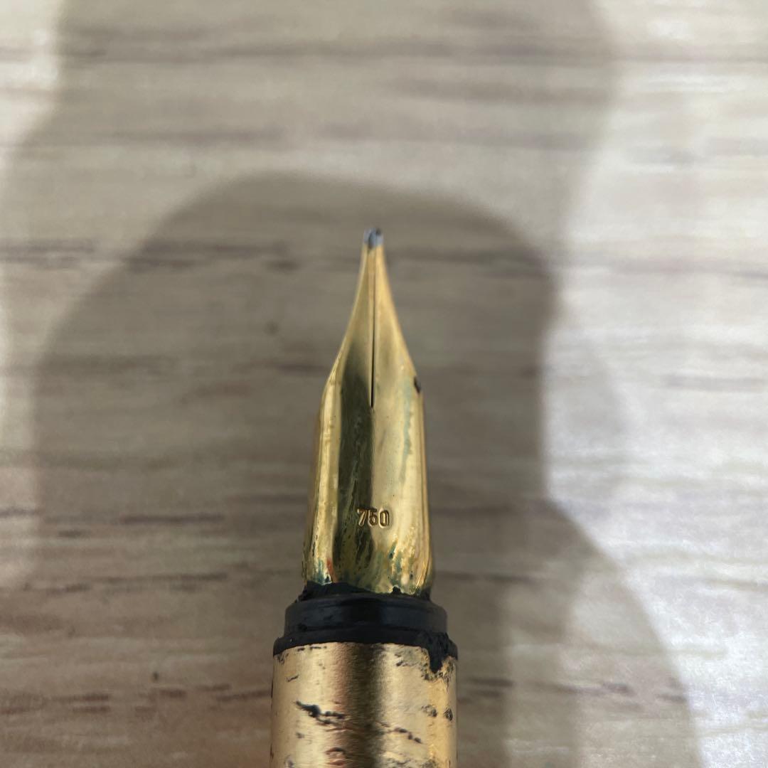 MONT BLANC ゴールド 万年筆