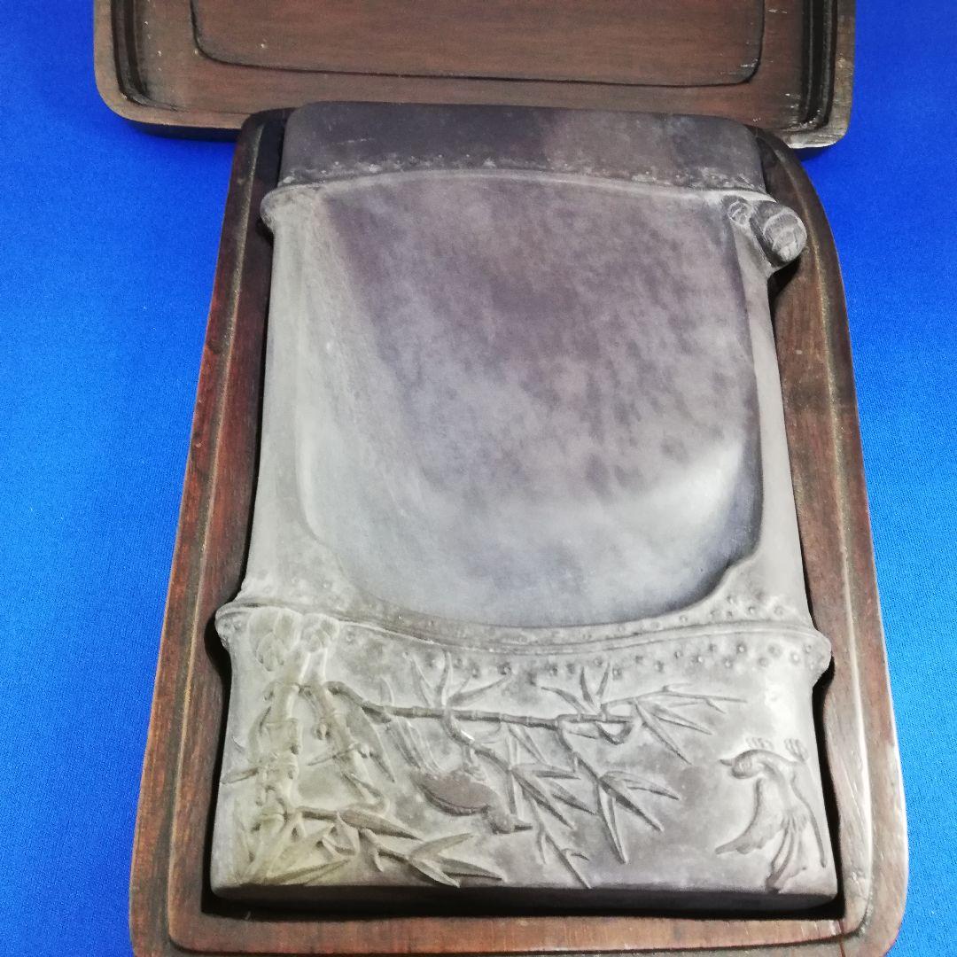 端渓硯旧老坑　硯　スズリ　書道　書道具　硯箱