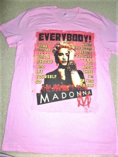 マドンナ 　Celebration - EVERYBODY!　貴重 Tシャツ