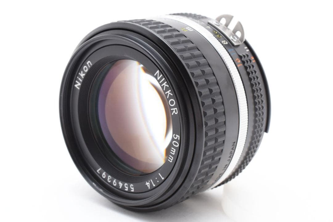 ★極上品★ニコン Nikon 50mm f1.4 Ai-S #1058