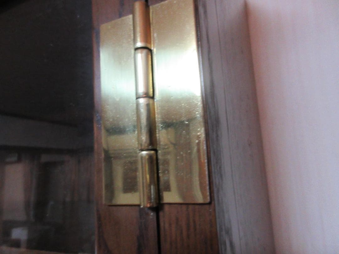 【ヴィンテージ 】カリモク　ドマーニ　モーガントン　木製ガラスキャビネット　右側