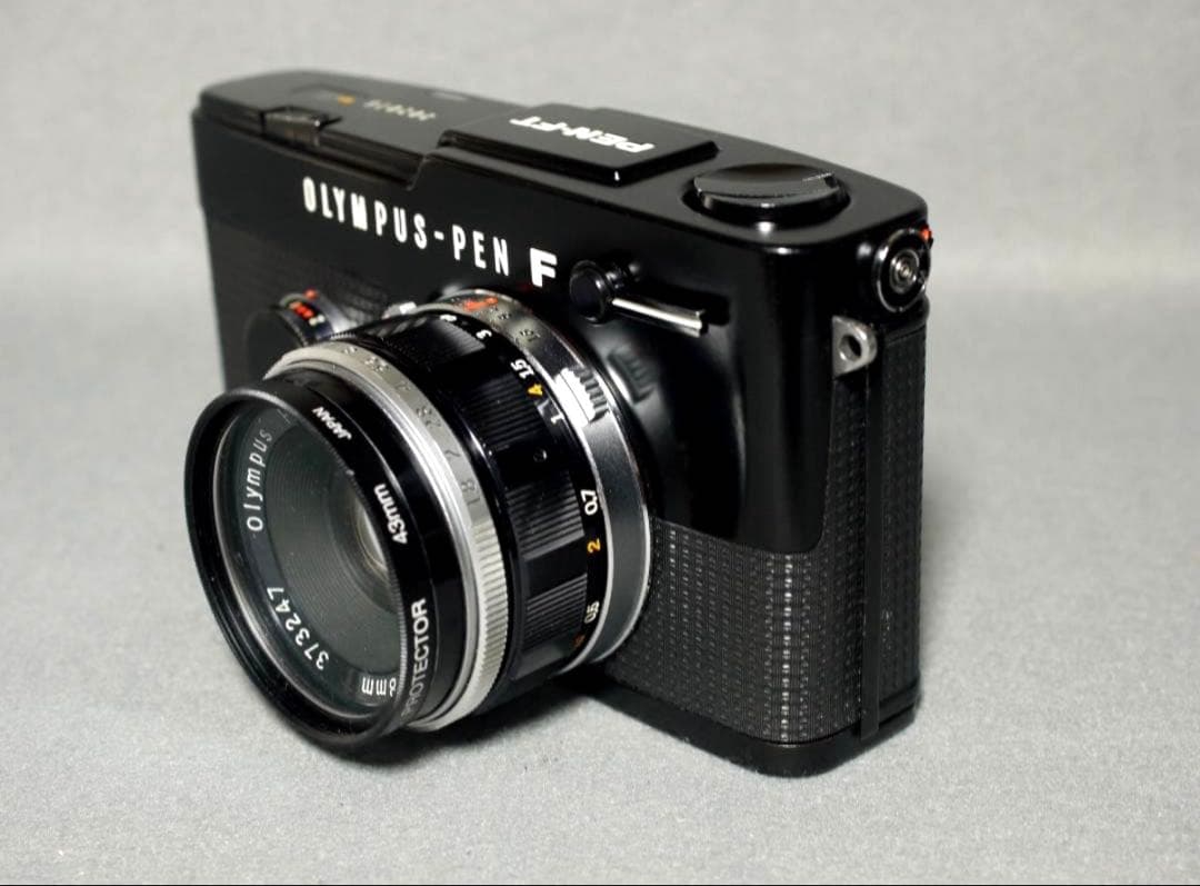 【良品】オリンパスペンFT F.Zuiko Auto-S 38mm F1.8 黒