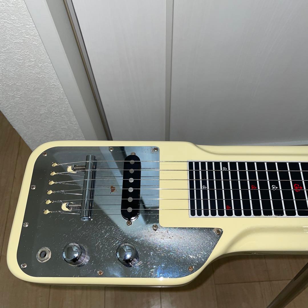 希少！Guyatoneグヤ6弦スチールギター ケース、スタンド付