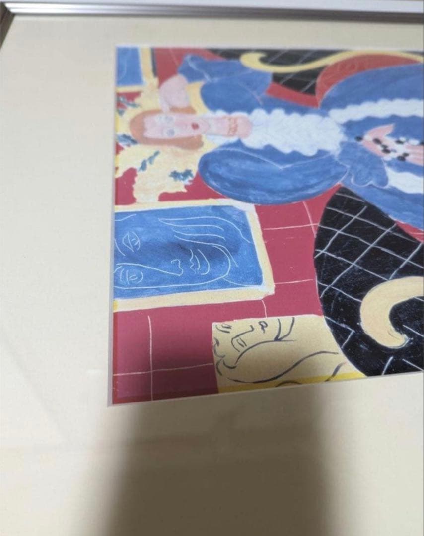 アンリ・マティス 青いドレスの女　アンリ・マチス　フィラデルフィア美術館展