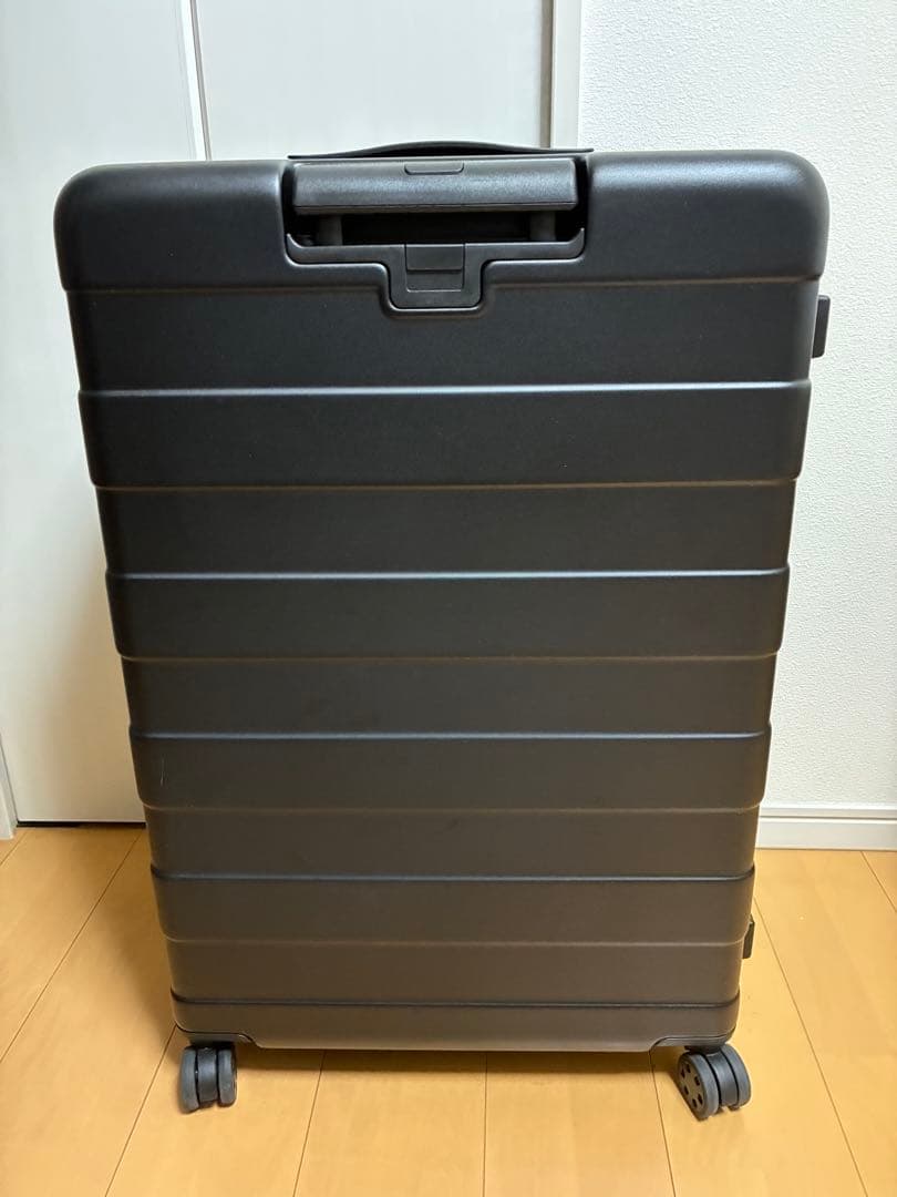 美品　無印良品 MUJI ハードキャリーケース 63L ブラック