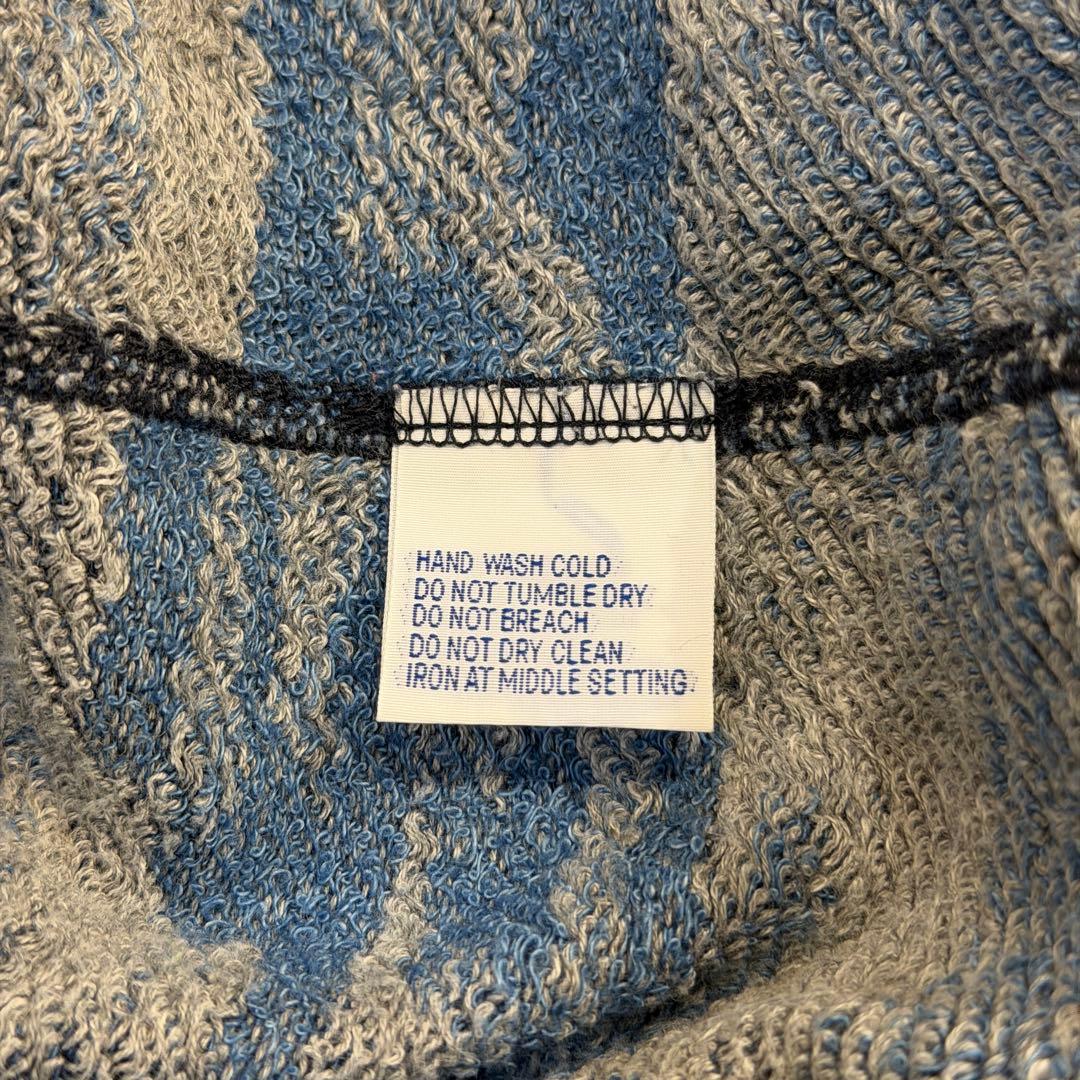 ピュアブルー ジャパン 迷彩 インディゴ スウェット パーカー 2