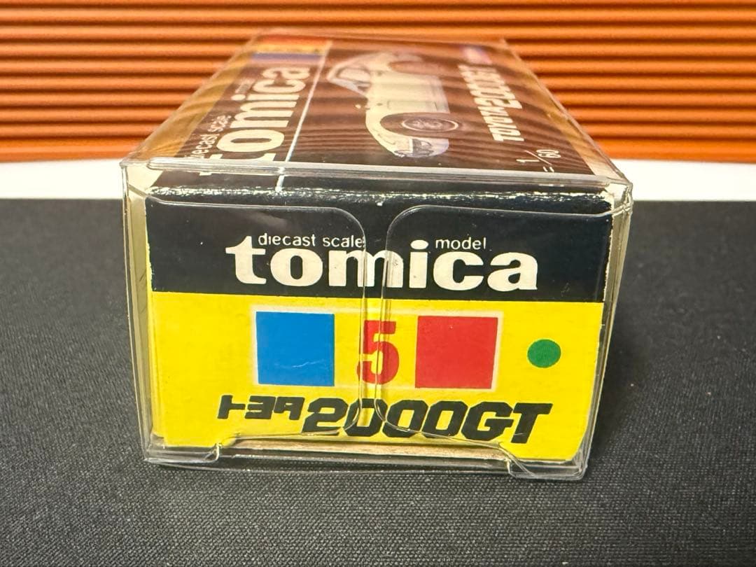 TOMICA　トミカ　トヨタ2000GT　銀色　1Aホイール　色指定箱