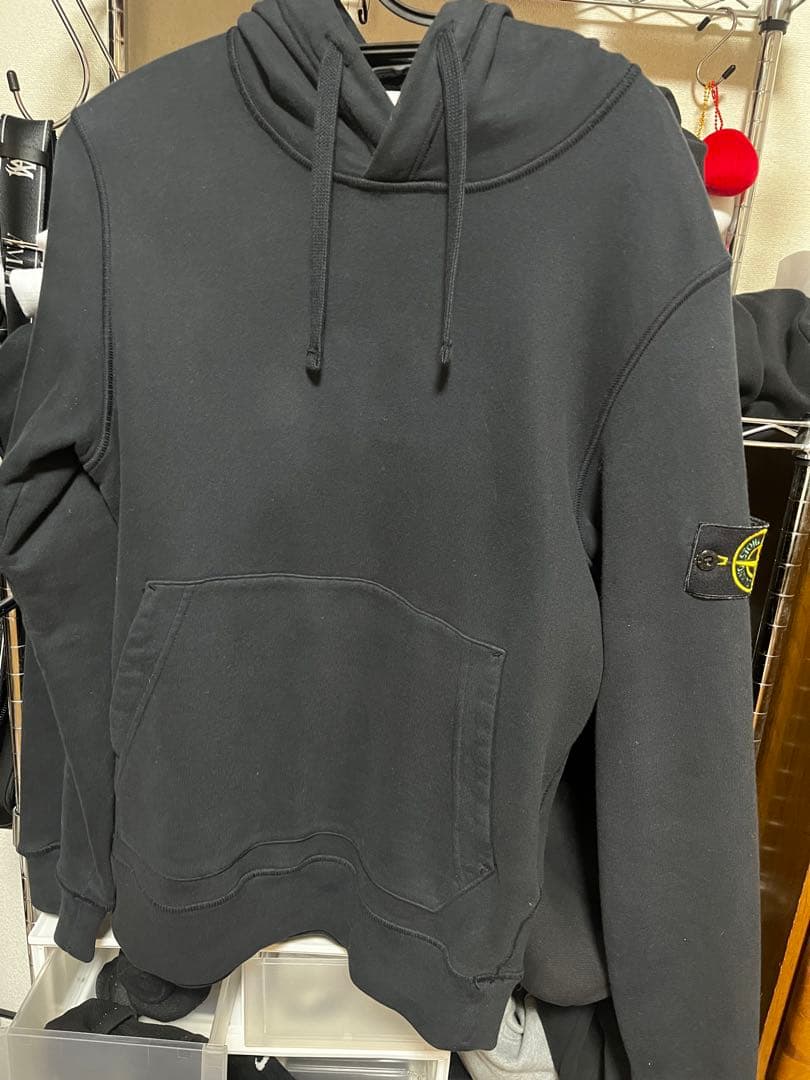 STONE  パーカー　s ブラック