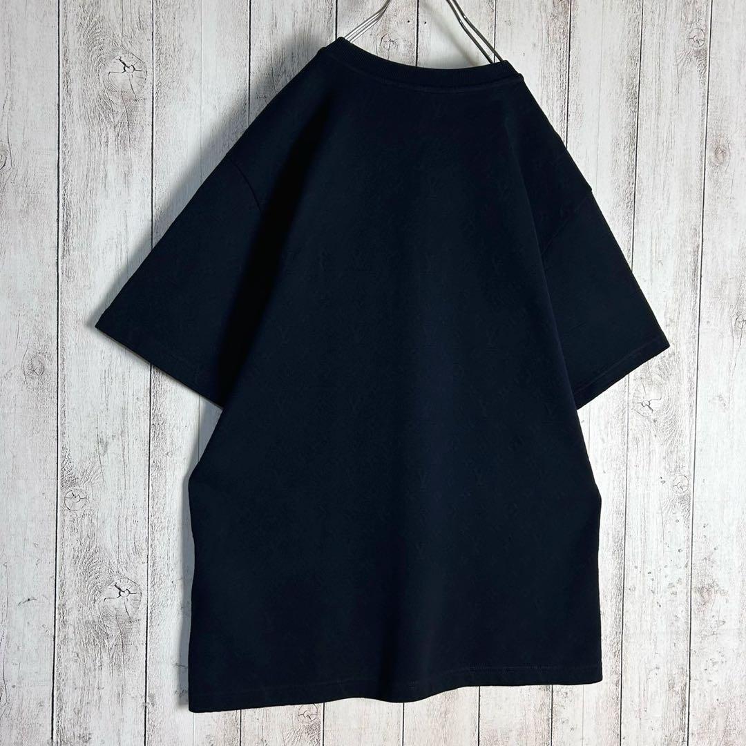 【人気Lサイズ】ルイヴィトン☆モノグラムポケットTシャツ ネイビー 入手困難