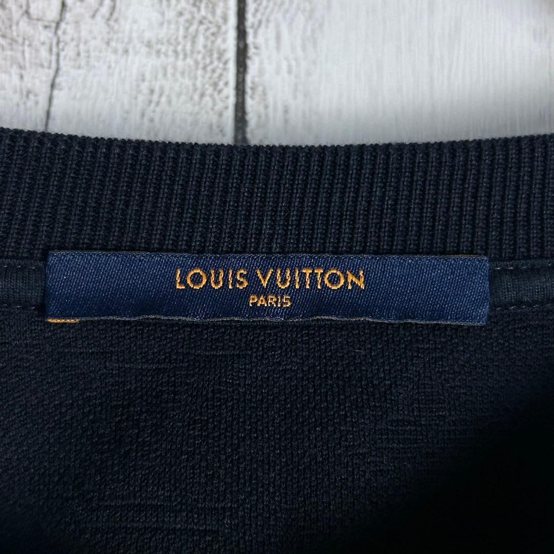 【人気Lサイズ】ルイヴィトン☆モノグラムポケットTシャツ ネイビー 入手困難