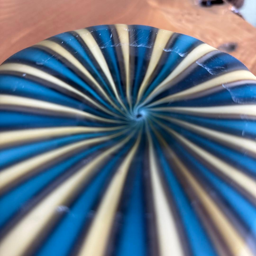 モリーネ 陸工房作 鉢 ガラス製 共箱