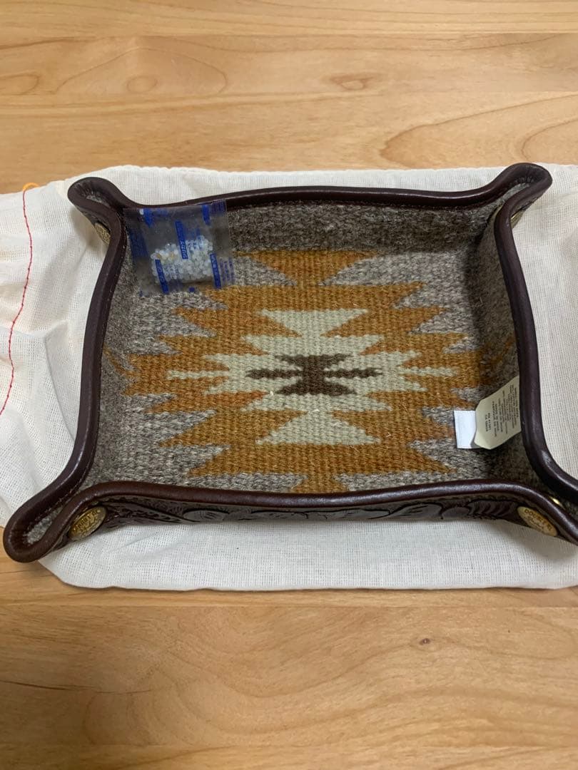 希少　新品未使用品　RRLハンドツールド レザー トレー　ダブルアールエル