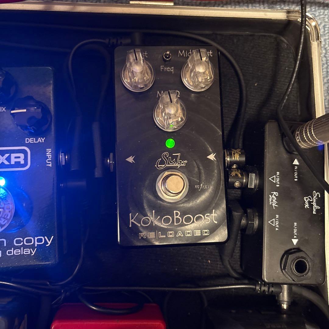 suhr koko boost reloaded サー　ブースター　極美品