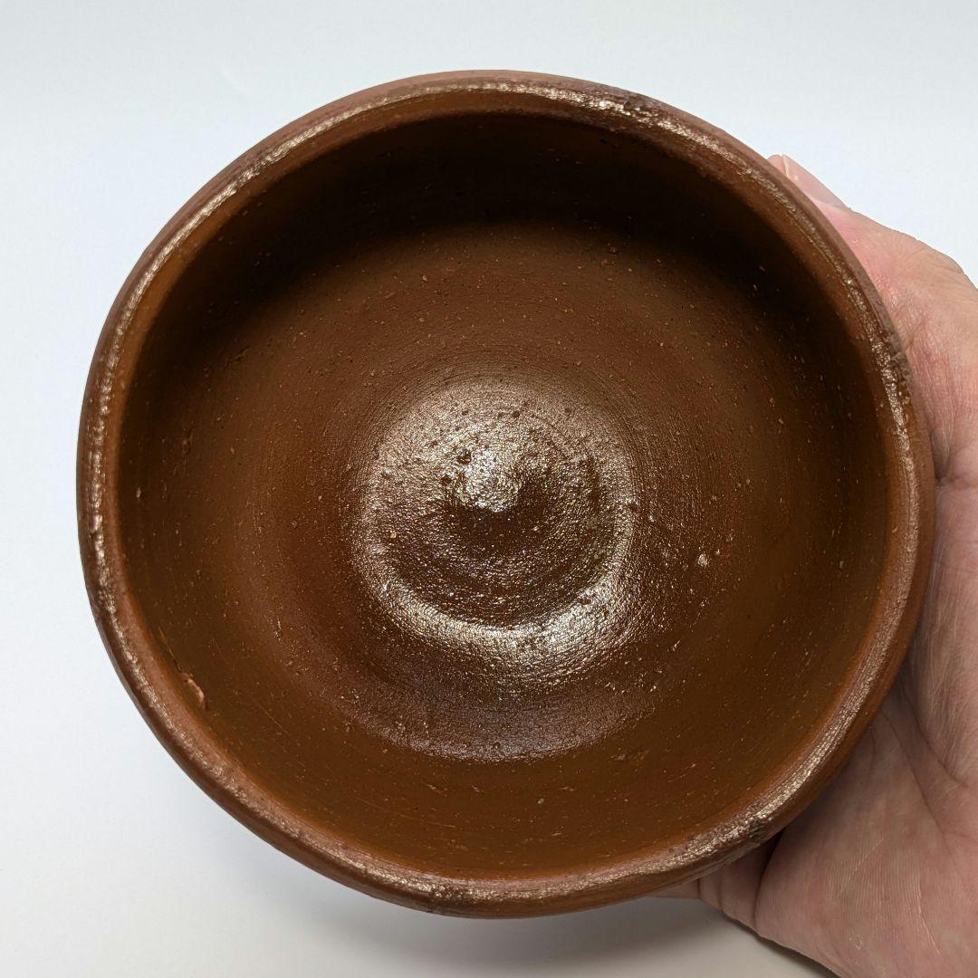 人間国宝 藤原雄 備前焼 緋襷茶盌A 共箱共布栞 抹茶碗 抹茶茶碗 茶道具 茶器