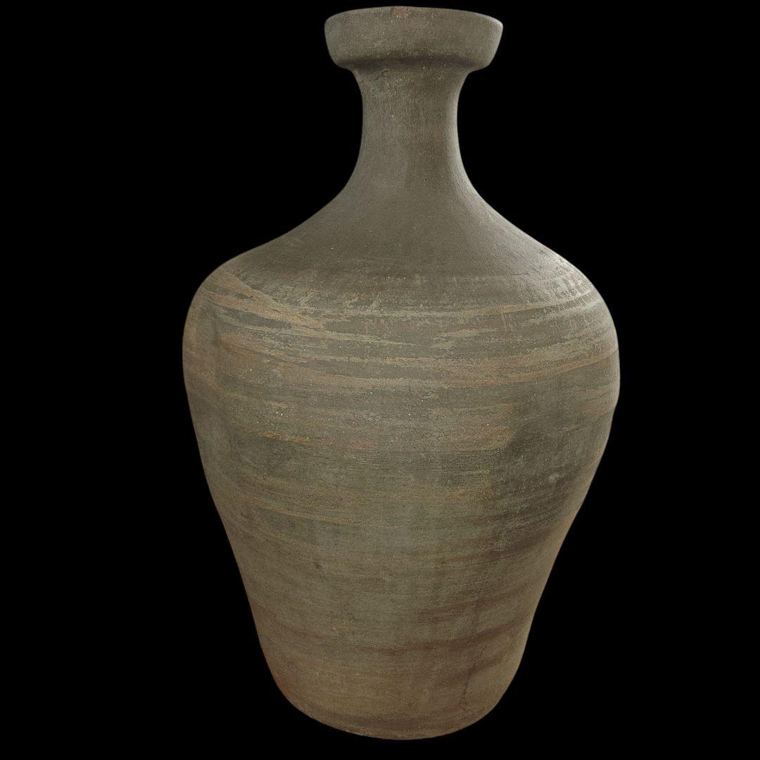 李朝　盤口壺　須恵器　土器　花瓶