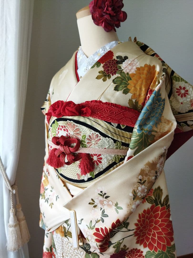 moma様429.アリスのティーパーティー振袖7点セット 正絹フルセット　成人式