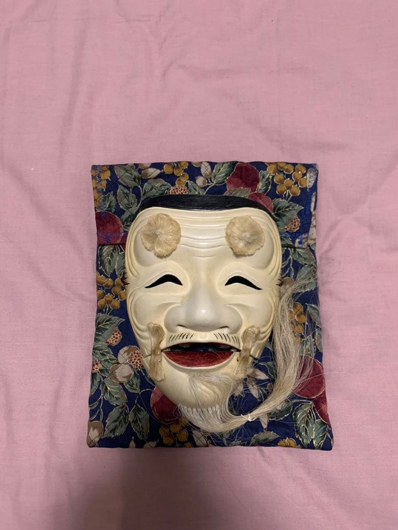 能面／翁系／白色尉