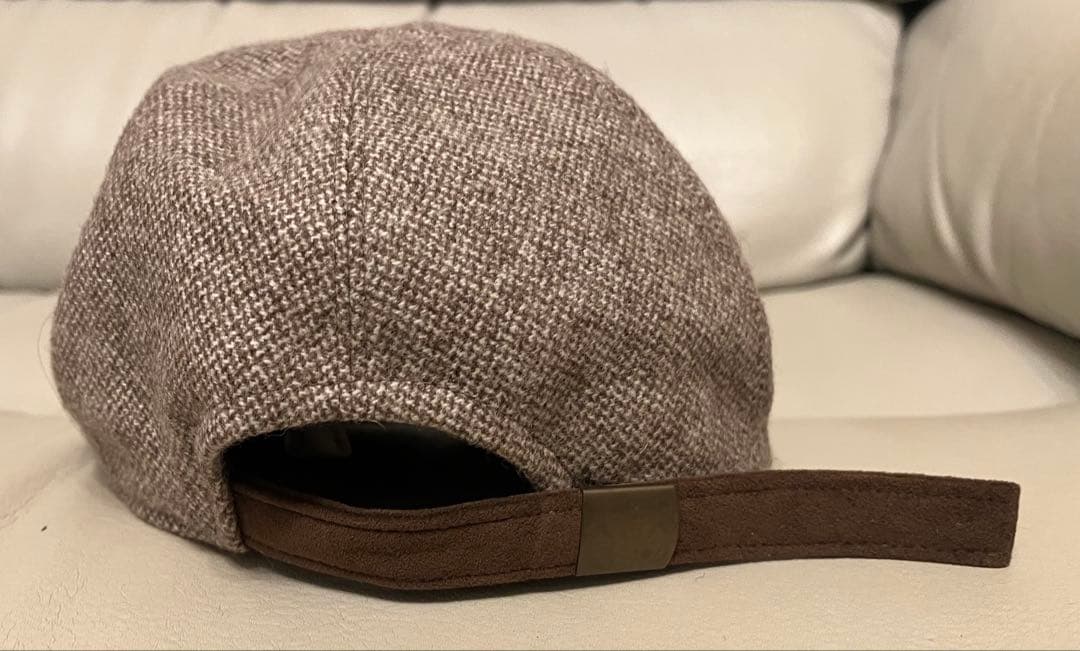 CRAMBESツイードパネルキャップ