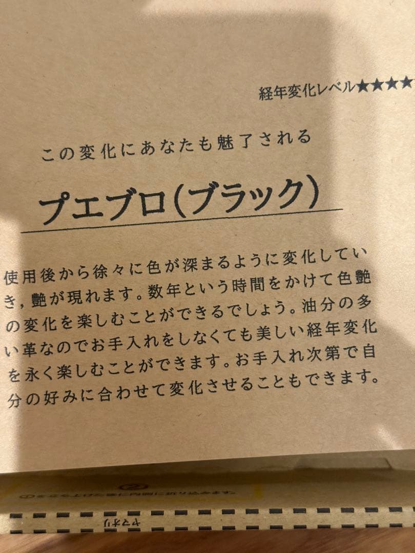 Schicksal 革軸ペン プエブロ ブラック シャープペンシル