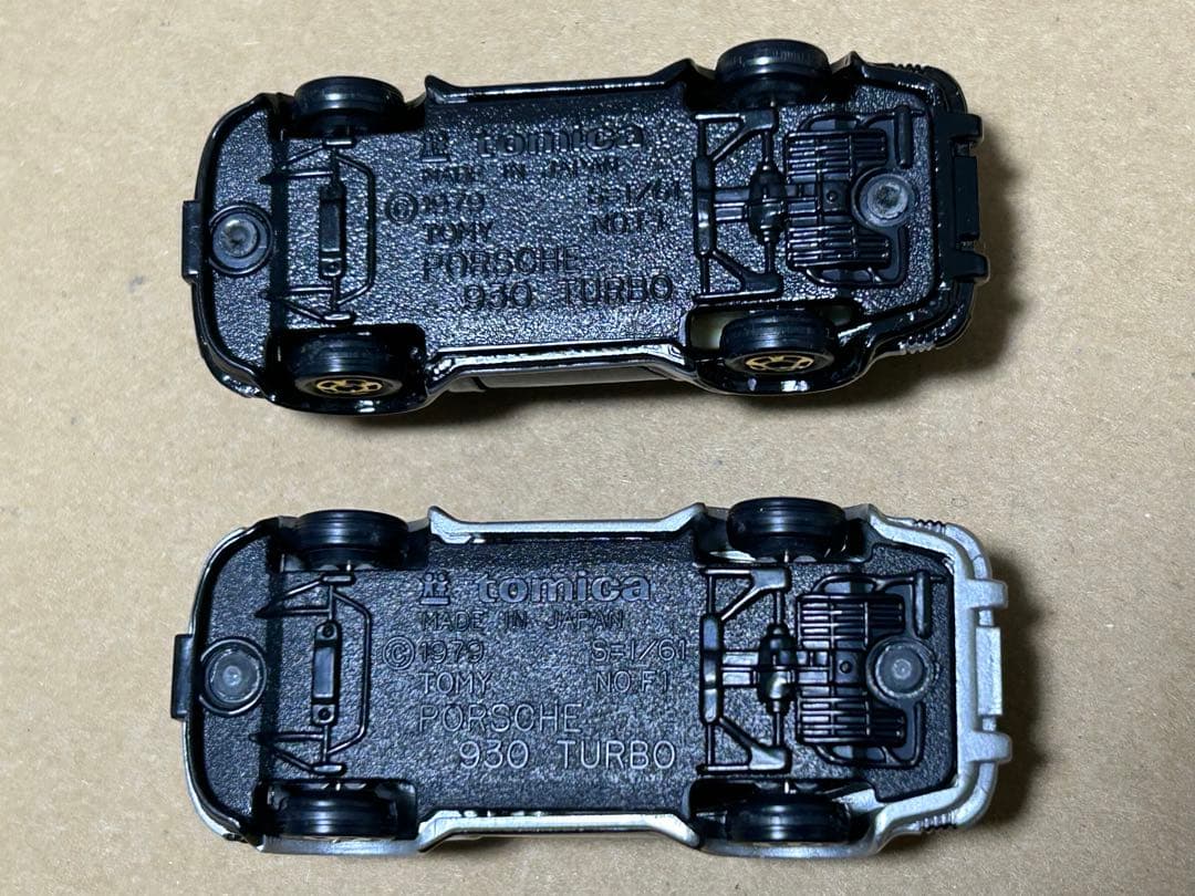 日本製 トミカ ポルシェ930ターボ 2台セット