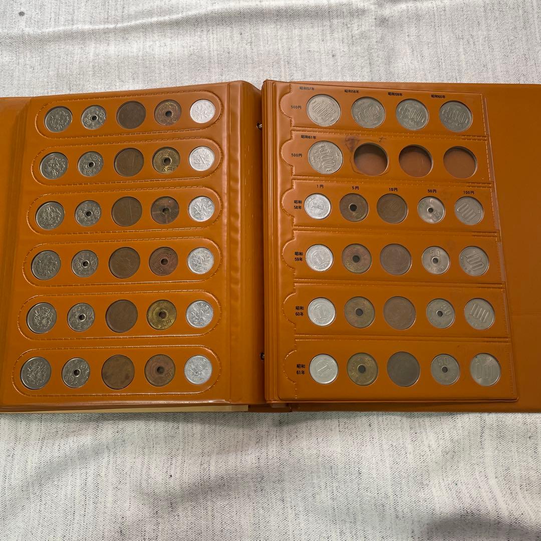 【値下げ】年号別　現行アルバム　昭和　記念　収集　旧硬貨　趣味