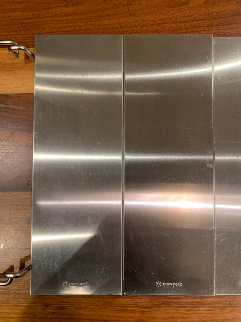 スノーピーク　igt テーブルパーツ　ステンボックス　トレー　ハンガー