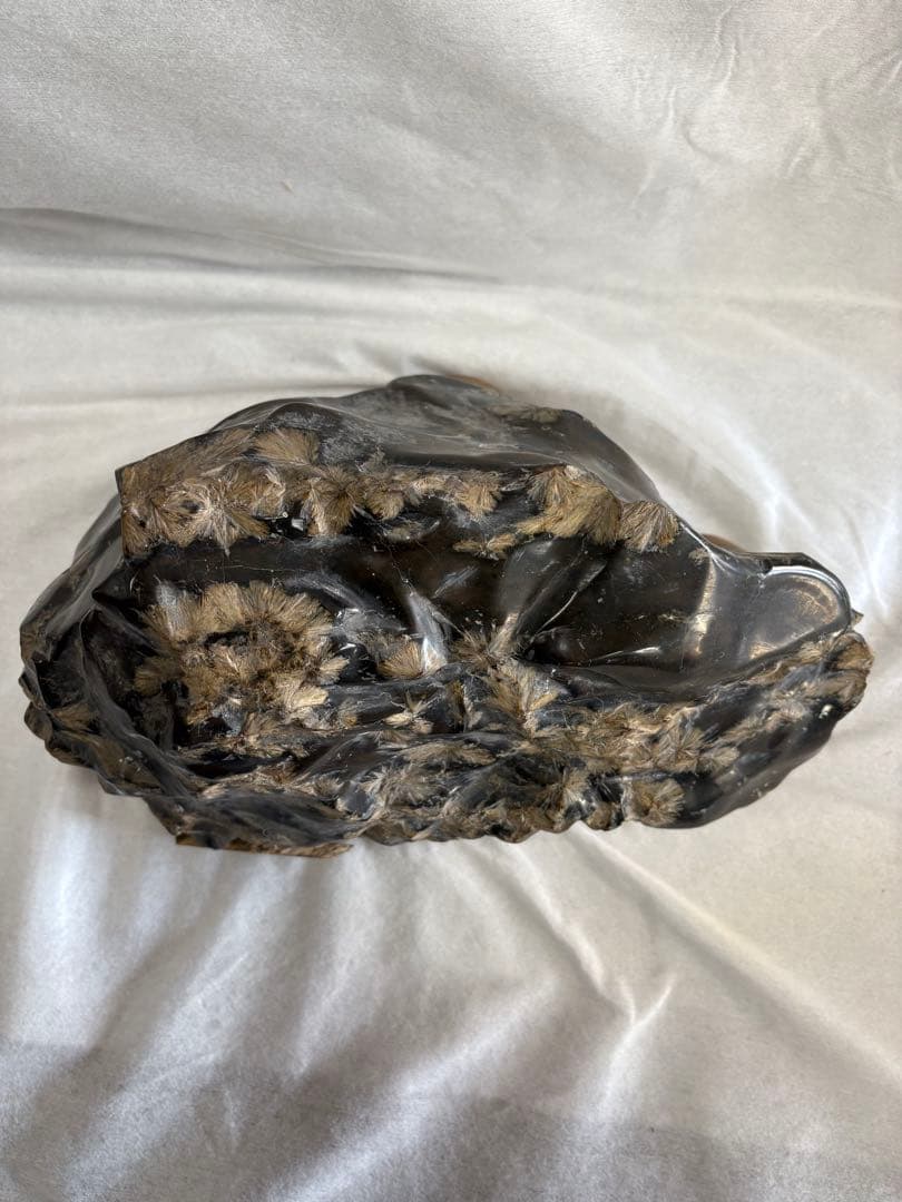 黄金菊花石　岩手県　陸中川井産　天然石