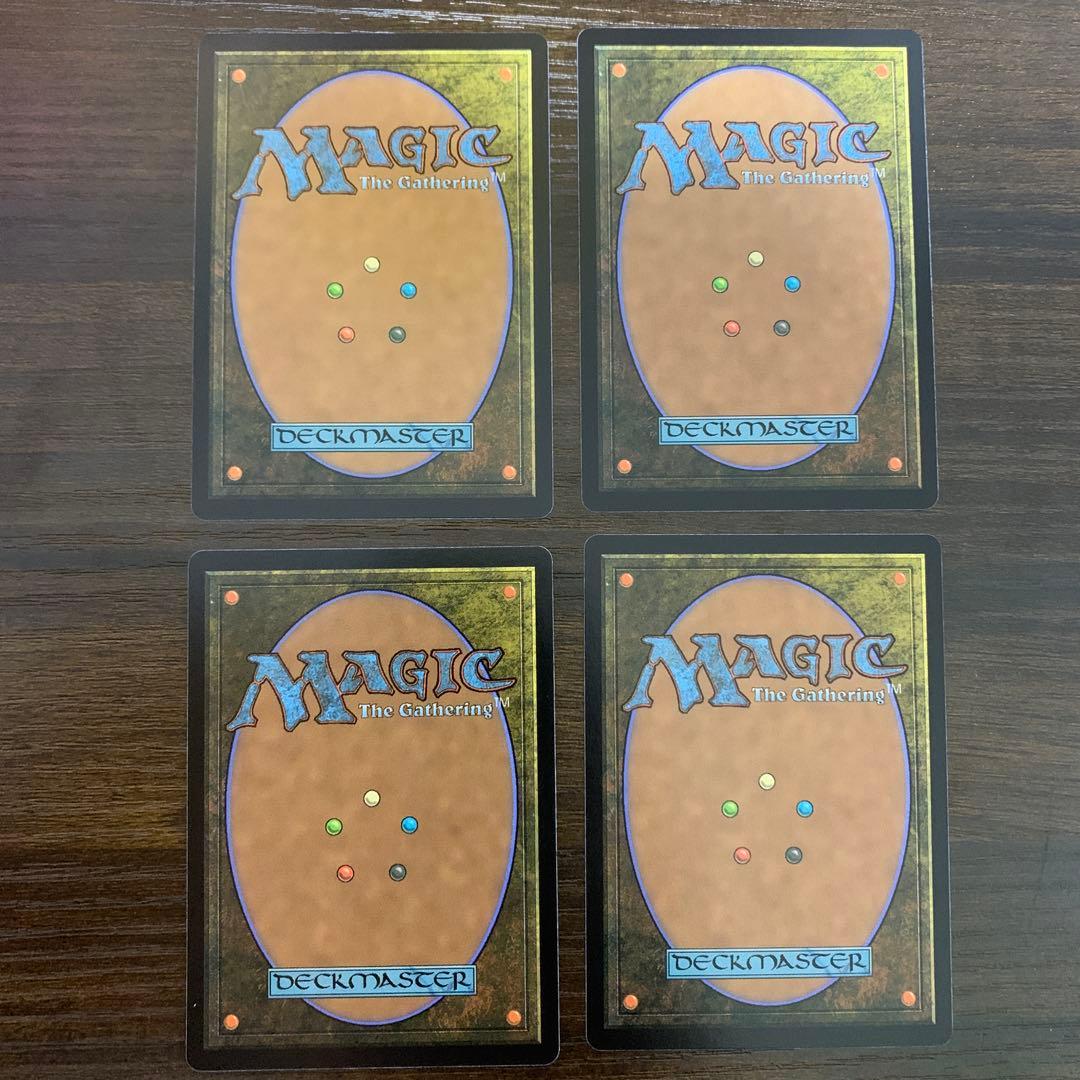 忍耐の記念碑　４枚セット　MTG