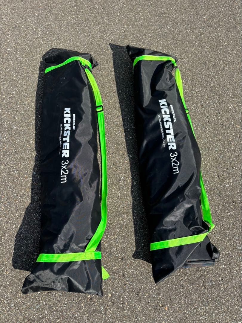 【２個セット】KICKSTER サッカーゴール 3×2m