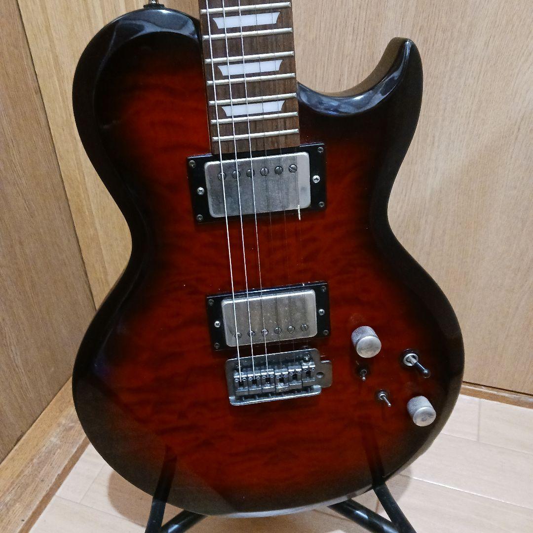 AriaPro2.エレキギター&ショルダーストラップ&ソフトケース