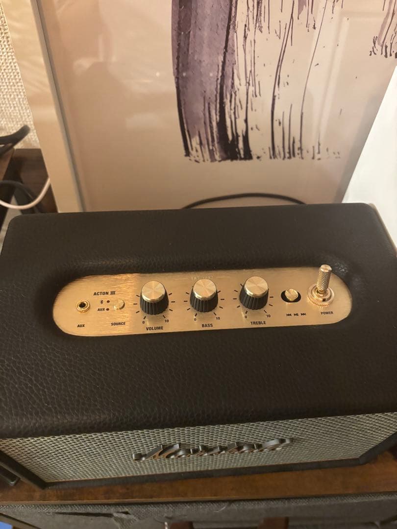 マーシャルMarshall Acton lll Blackスピーカー