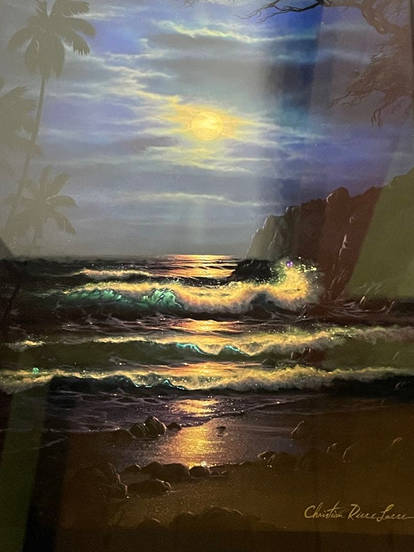 [真作] クリスチャン・リース・ラッセン 「愛藏版　　作品保証書付き