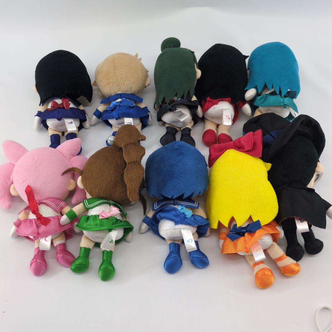 【美品】セーラームーン 20周年 miniぬいぐるみクッション 10体セット