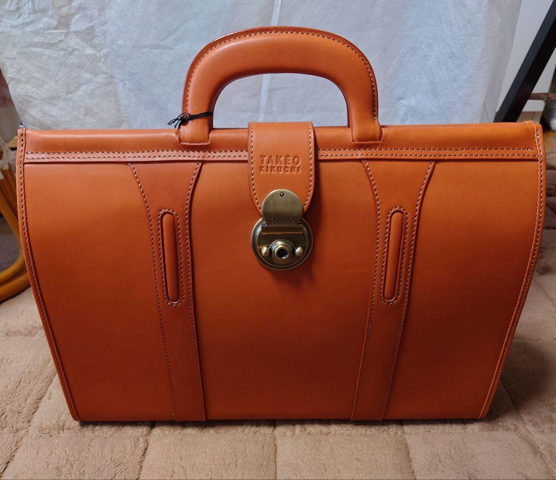 タケオキクチ本革レザー ビジネスバッグ 11256