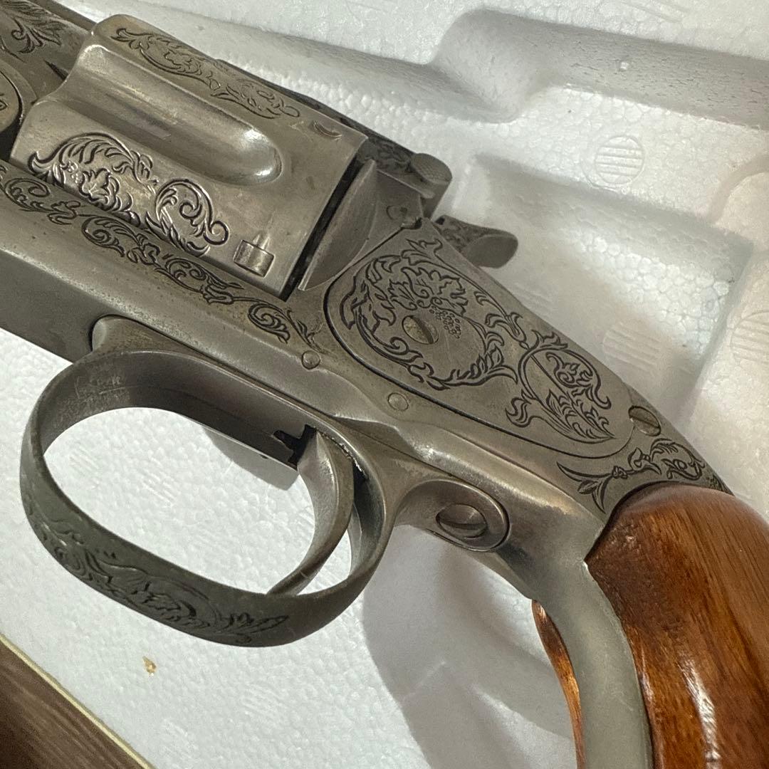 ワイアット アープ 44 リボルバー フランクリン ミント モデルガン 観賞用