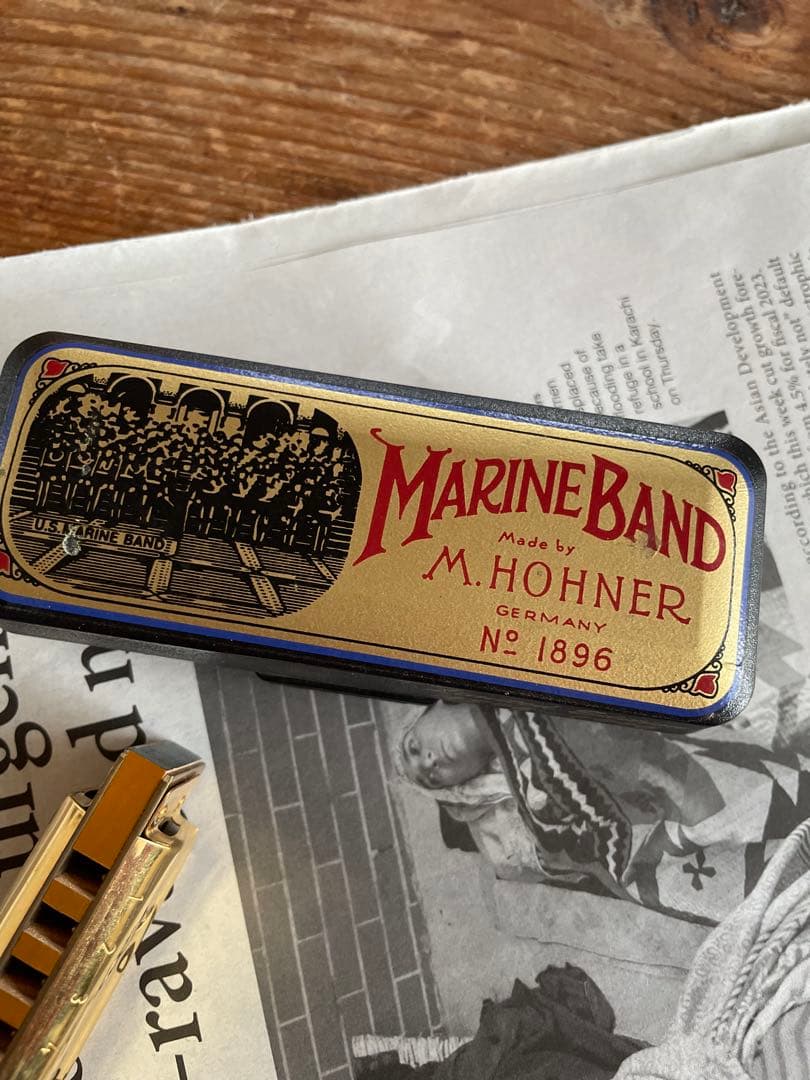 美しい　小さな　C ハーモニカ　HOHNER 箱付き