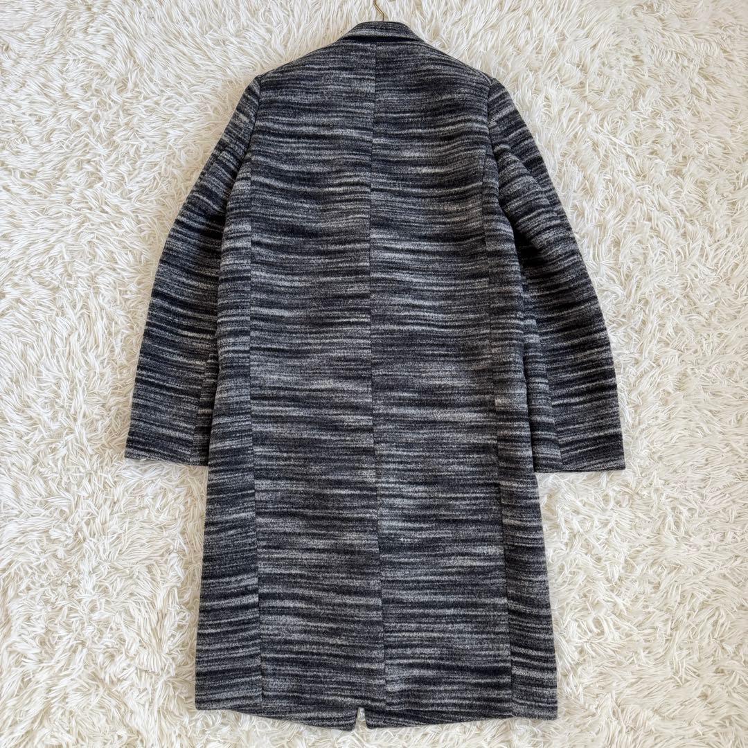 未使用級　フィービー　セリーヌ　クロンビーコート　シルク　グレー　Sサイズ