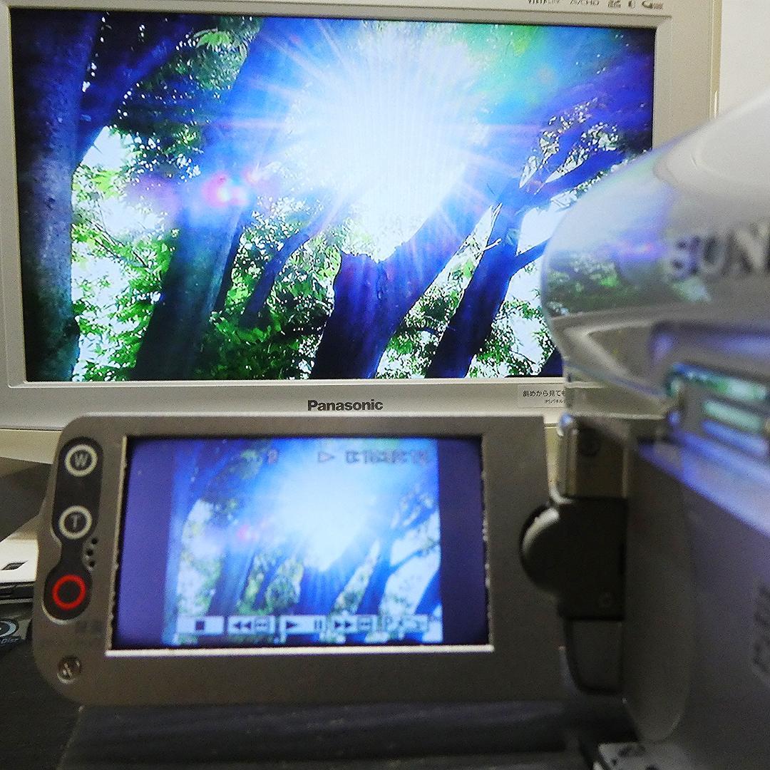 美品・動作品 ソニー DCR-HC90 MiniDVビデオカメラ　DVD化に最適