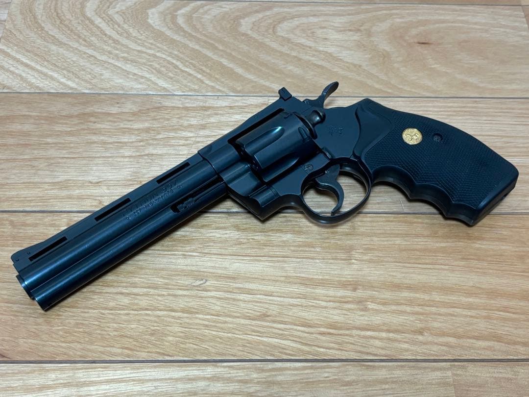 東京マルイ コルト パイソン 6インチ 絶版 希少レア ジャンク ASGK刻印有