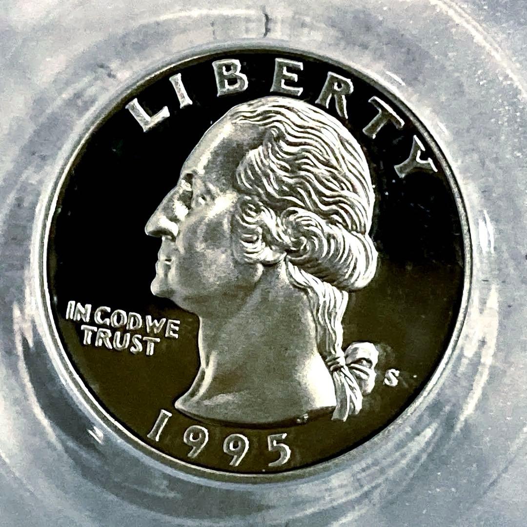 ★★★★TKs COIN★★★★1995年25セント銀貨★PR70DCAM
