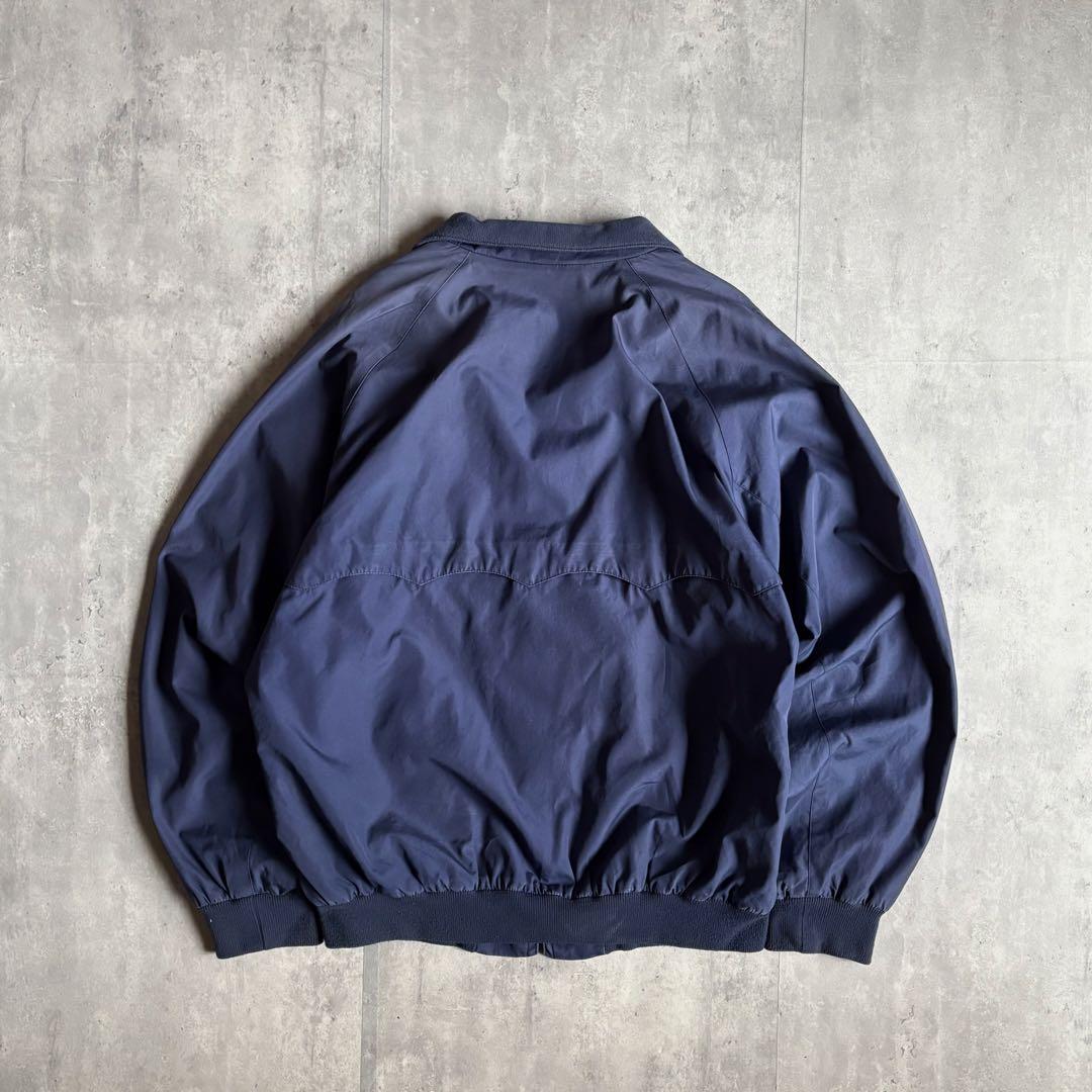 【80s BARACUTA】G9 ハリントンジャケット　UK製　茄子紺　短丈