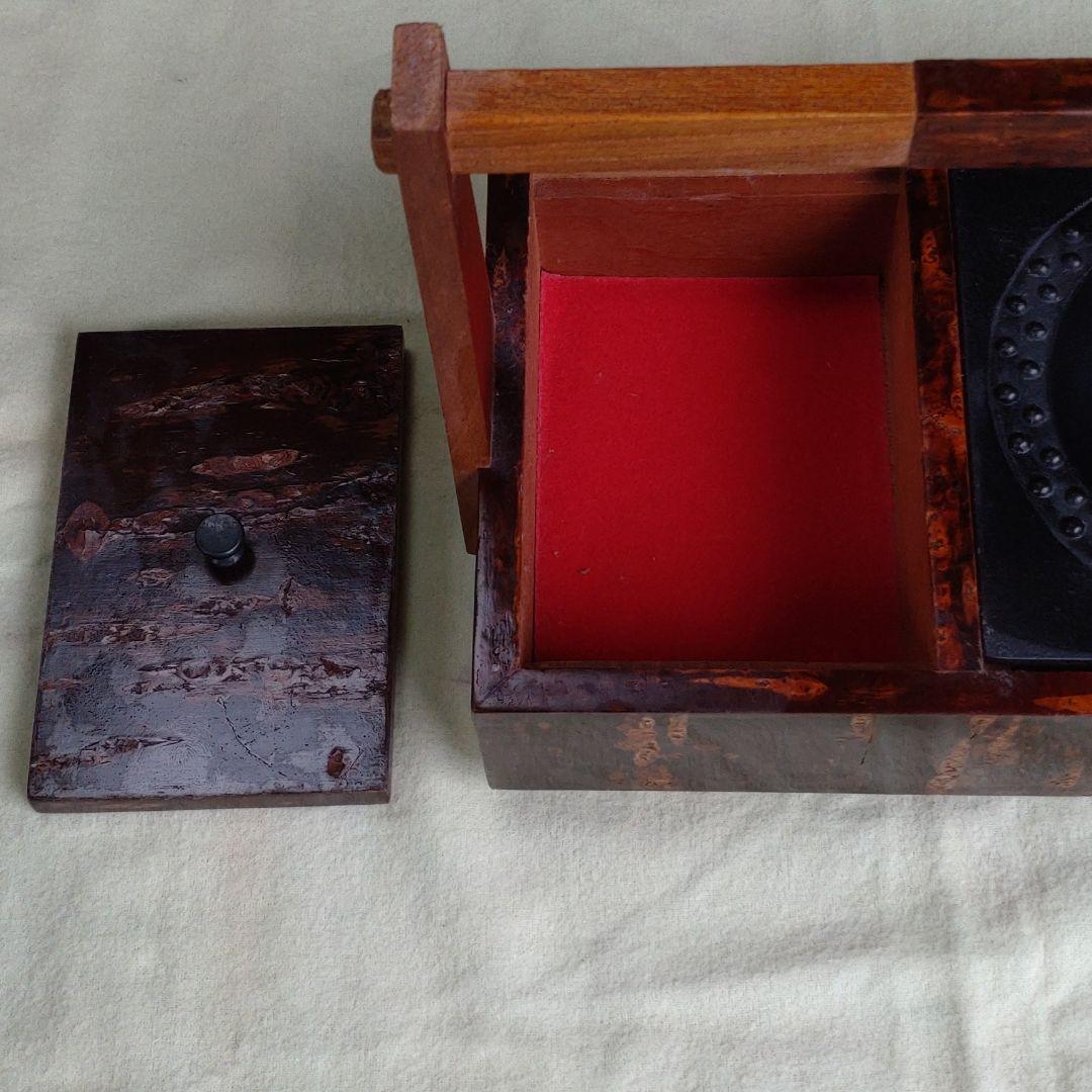 桜皮細工　灰皿