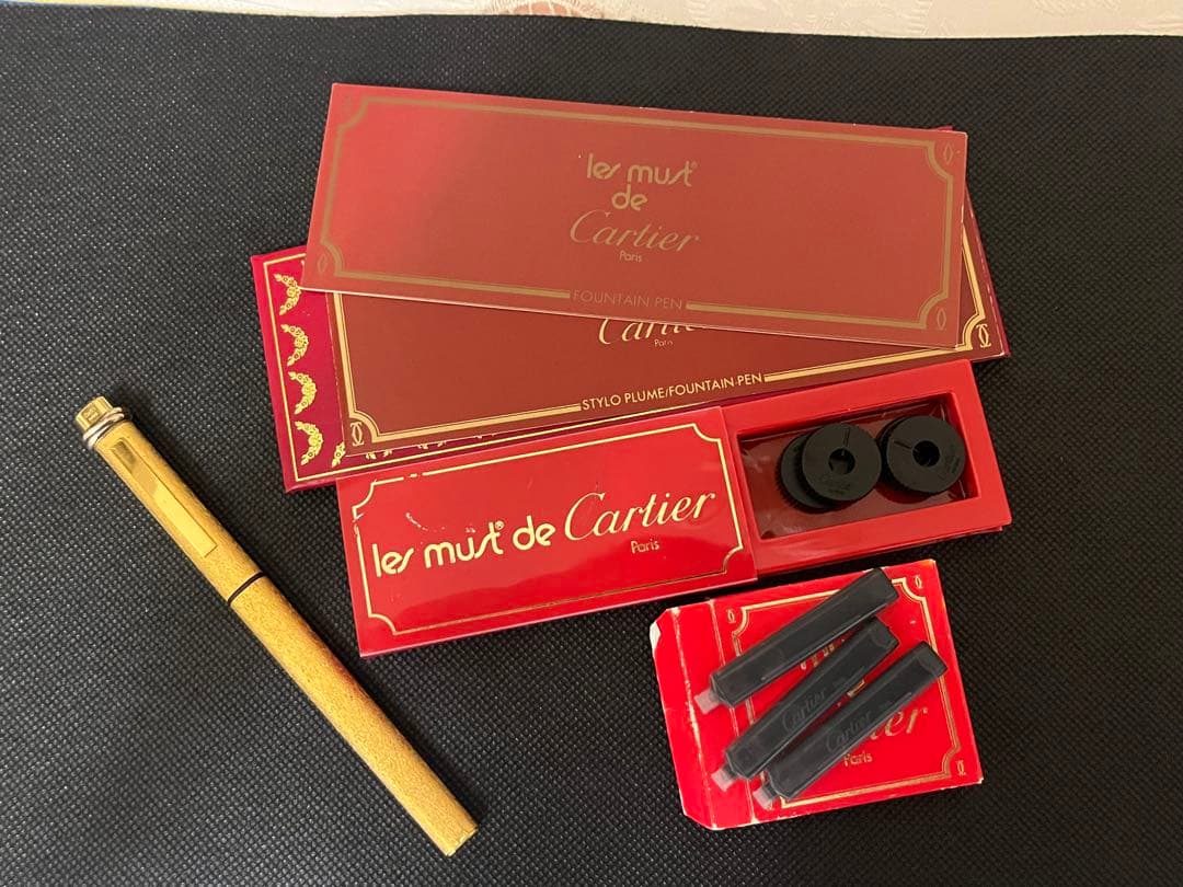 Cartier万年筆　ヴァンドーム　トリニティ