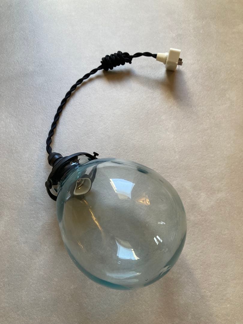 おおやぶみよさんランプシェード照明・blue(電球別売り)