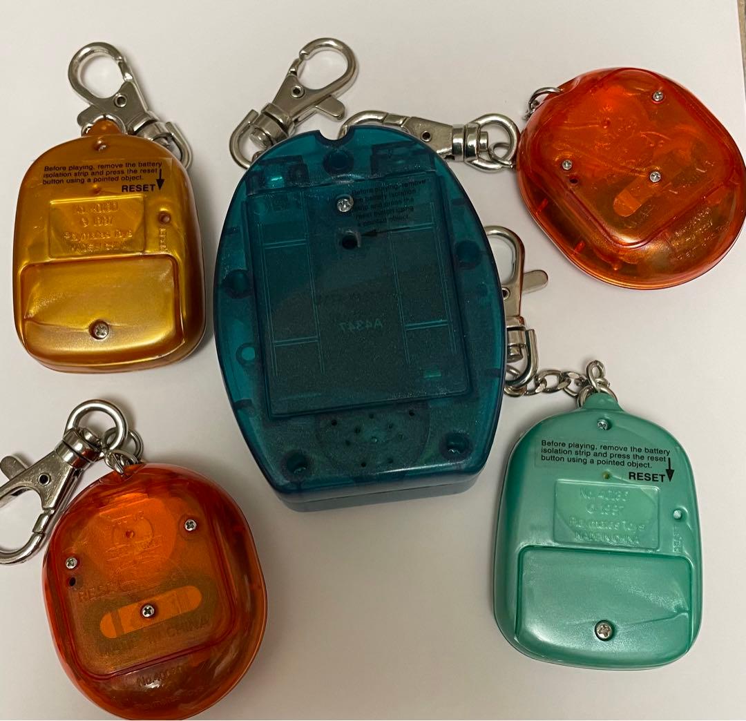 NANO PETS デジタルペット たまごっち　キーホルダー　6個セット