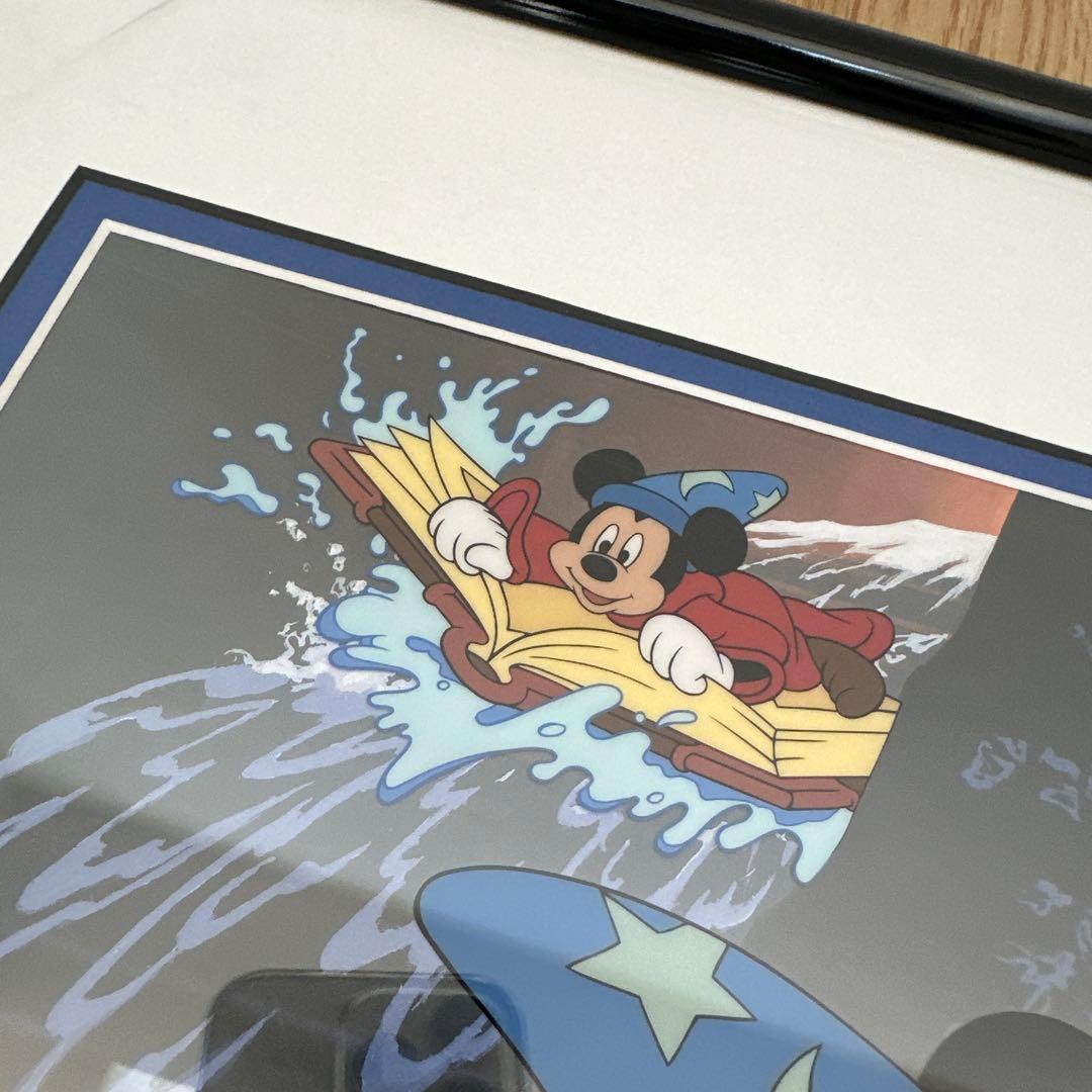 ディズニー ファンタジア ミッキー　弟子　セル画　限定2000 レア