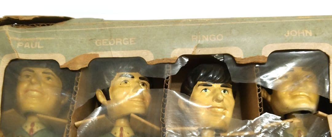 ヒ*デ様 1964`sビートルズ バブルヘッドフィギュアセット