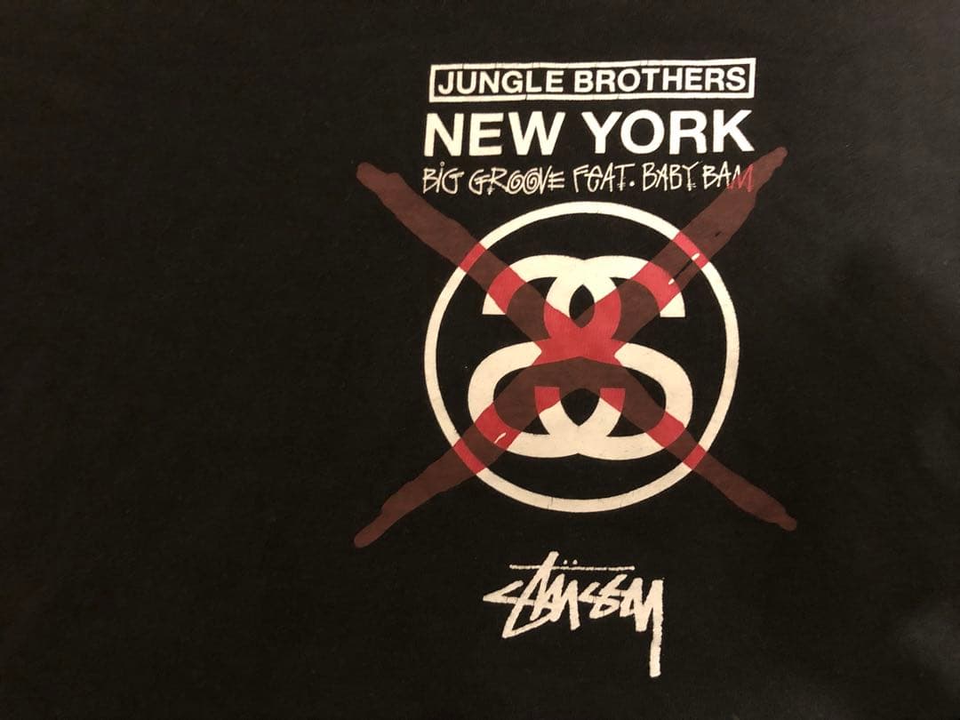 STUSSY★JUNGLE BROTHERS★ ベイビーバムTシャツ