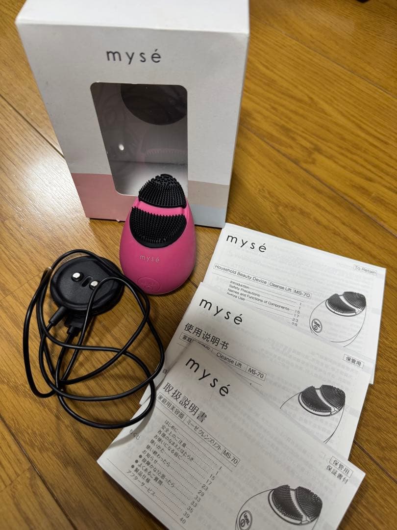 【美顔器】ミーゼ　クレンズリフト(ローズ) MS-70R