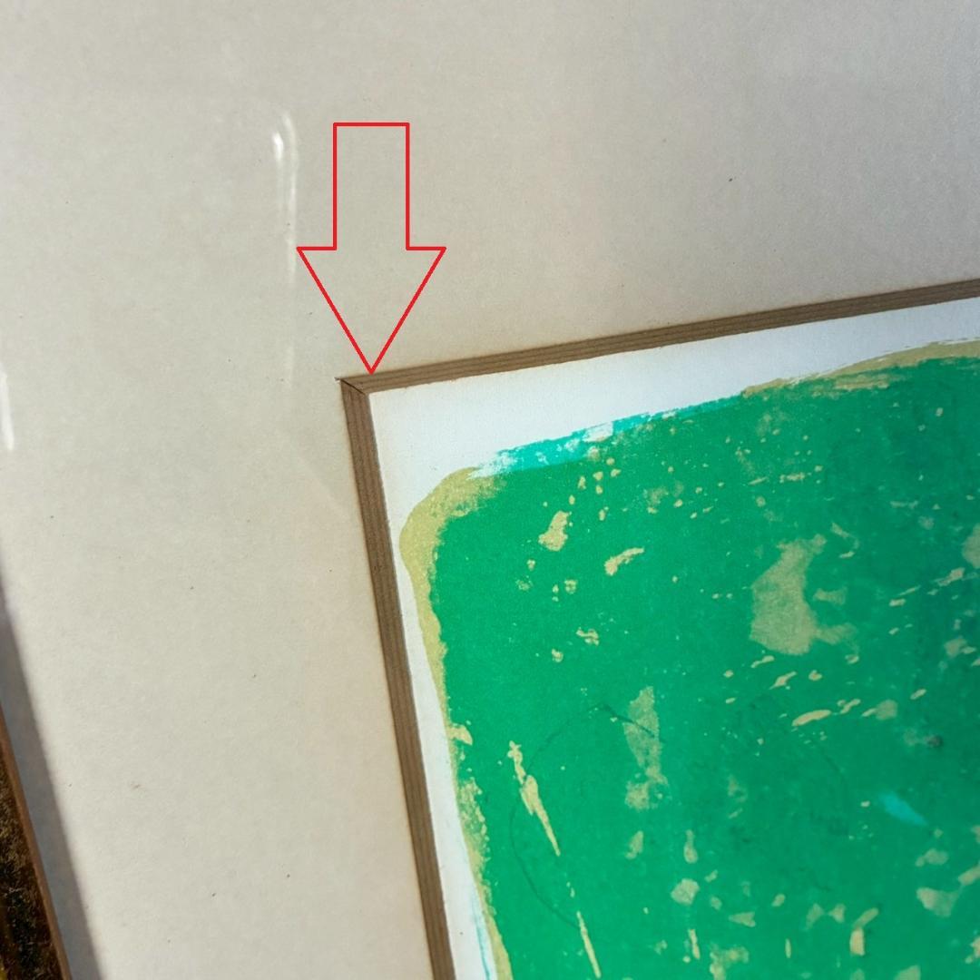 ポール・アイズピリ「パイナップルのある静物」リトグラフ 直筆サイン入 人気画家